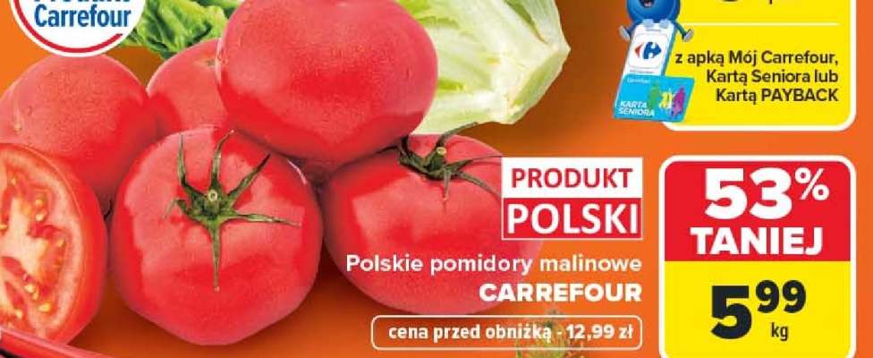 Polskie pomidory malinowe