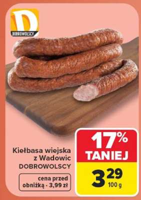 Kiełbasa wiejska z Wadowic