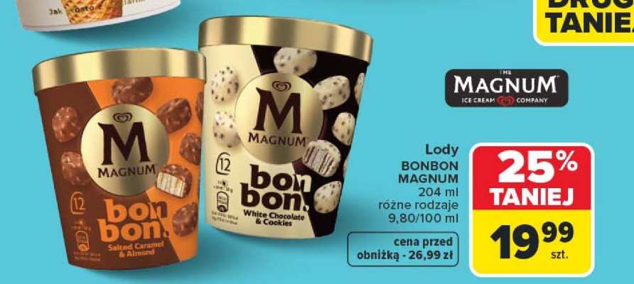 Lody BONBON MAGNUM