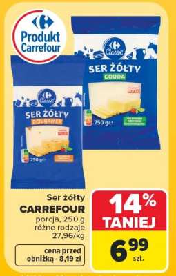 Ser żółty Carrefour