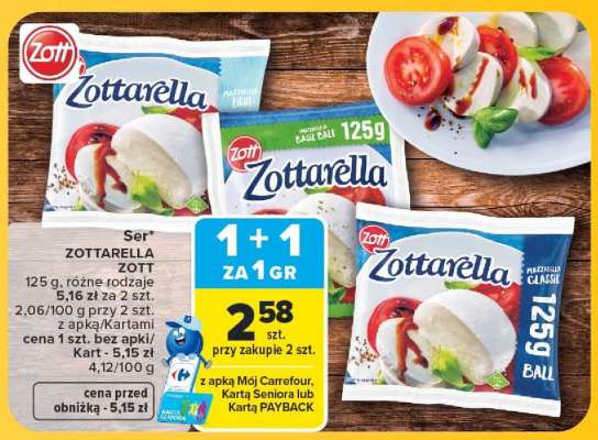 Ser ZOTTARELLA ZOTT
