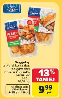 Nuggetsy z piersi kurczaka, polędwiczki z piersi kurczaka