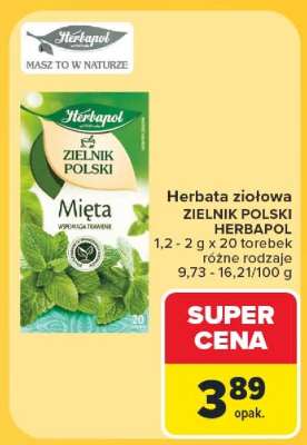 Herbata ziołowa Zielnik Polski Herbapol
