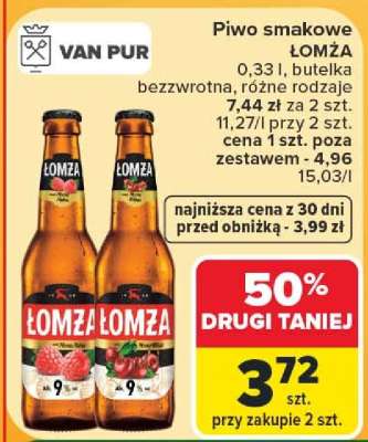 Piwo smakowe Łomża
