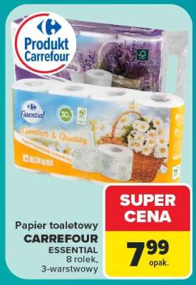 Papier toaletowy CARREFOUR ESSENTIAL