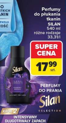 Perfumy do płukania tkanin SILAN