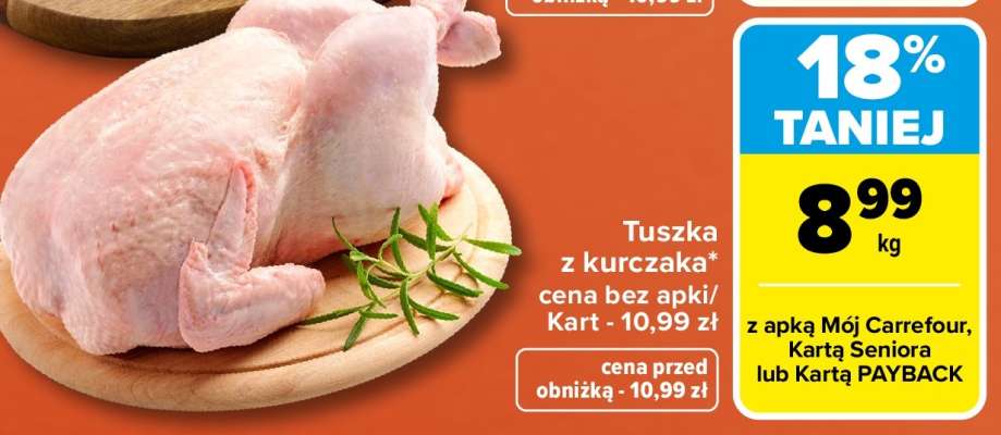 Tuszka z kurczaka