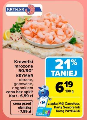 Krewetki mrożone 50/90