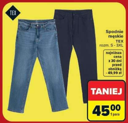 Spodnie męskie
