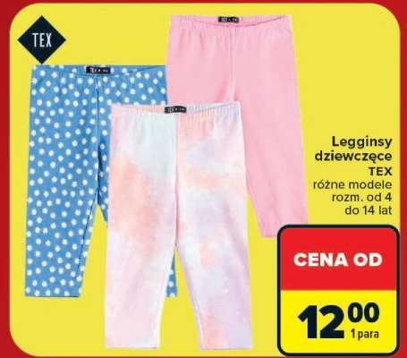 Legginsy dziewczęce