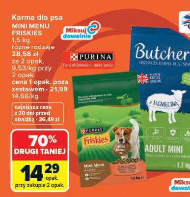 Karma dla psa MINI MENU FRISKIES