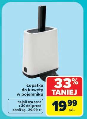 Łopatka do kuwety w pojemniku