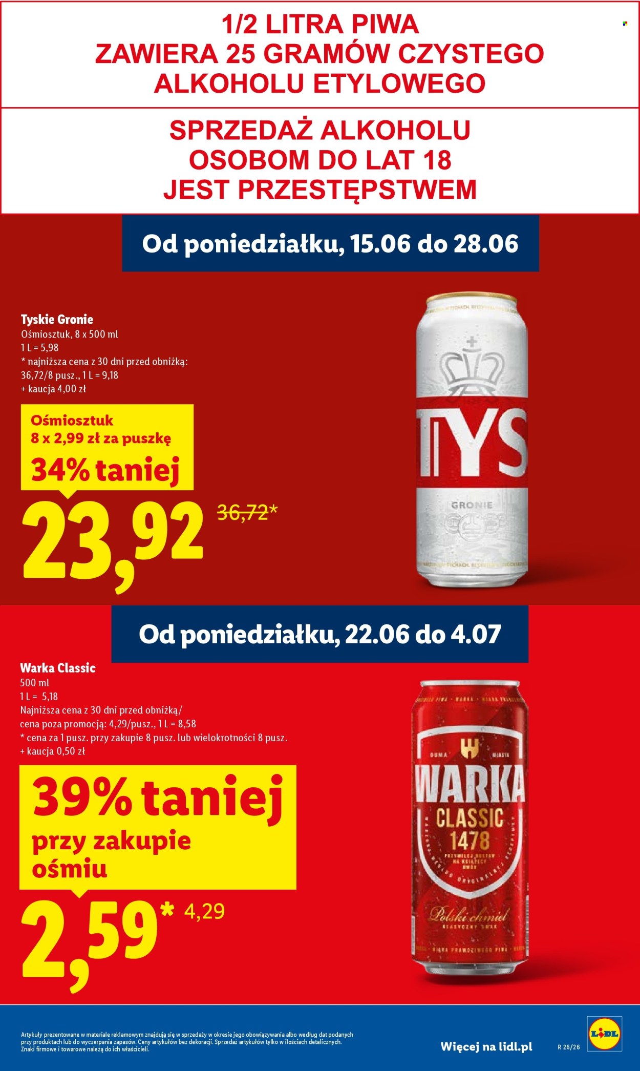 Gazetka Lidl - 22.06.2026 - 24.06.2026. Strona 15