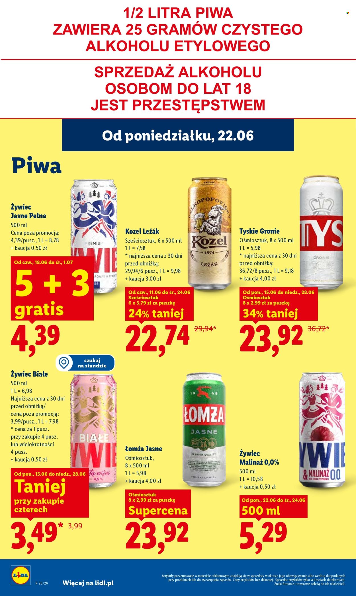 Gazetka Lidl - 22.06.2026 - 24.06.2026. Strona 74
