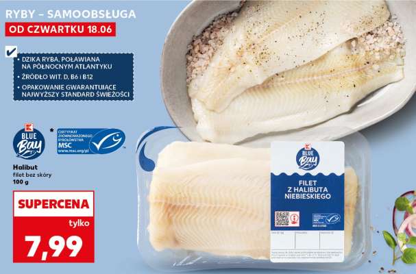 FILET Z HALIBUTA NIEBIESKIEGO