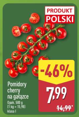 Pomidor cherry na gałązce