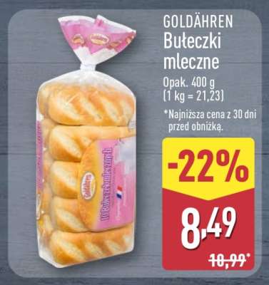 GOLDÄHREN Bułeczki mleczne