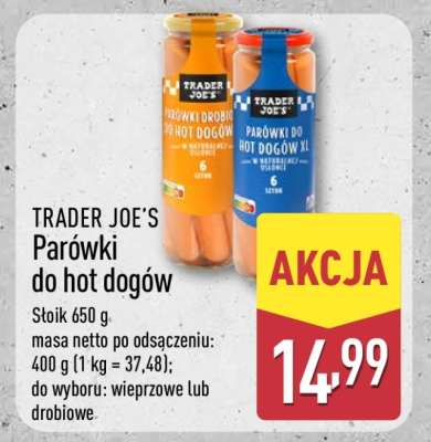 TRADER JOE'S Parówki do hot dogów