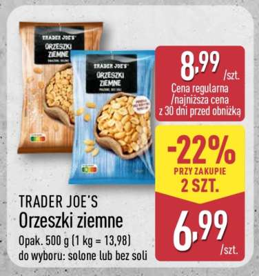 TRADER JOE’S Orzeszki ziemne
