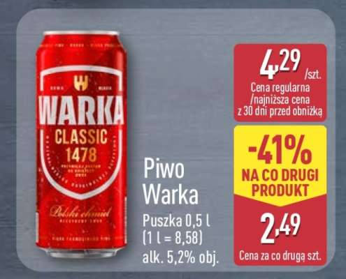 Piwo Warka