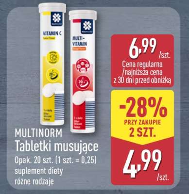 MULTINORM Tabletki musujące