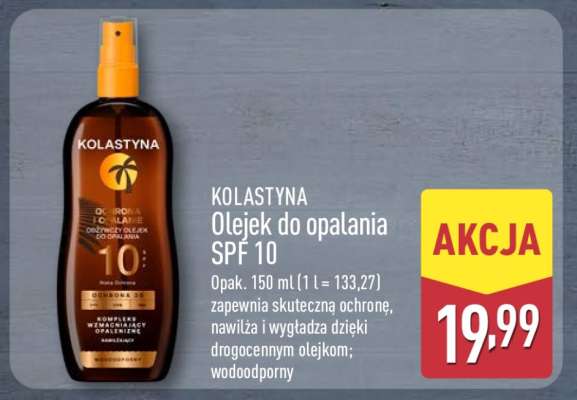 KOLASTYNA Olejek do opalania SPF 10
