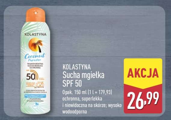 KOLASTYNA Sucha mgiełka SPF 50
