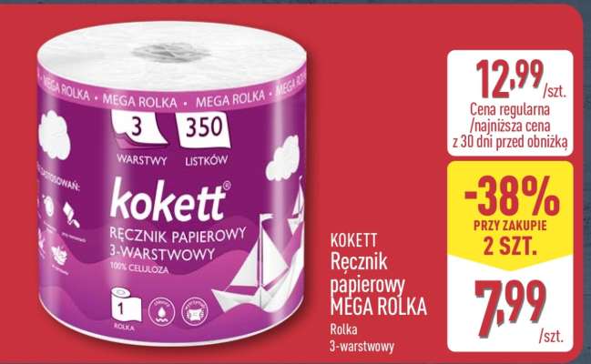 KOKETT Ręcznik papierowy MEGA ROLKA