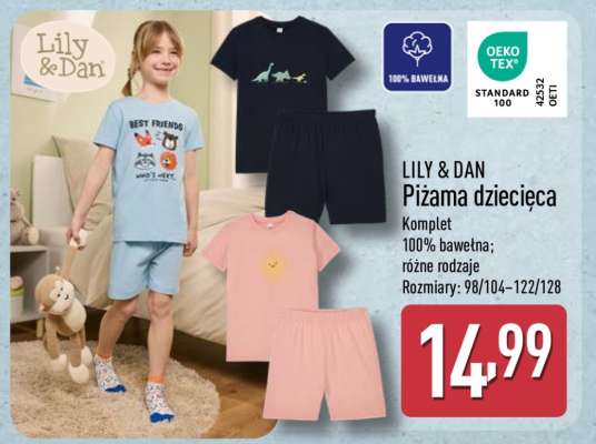 LILY & DAN Piżama dziecięca
