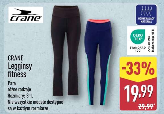 CRANE Legginsy fitness