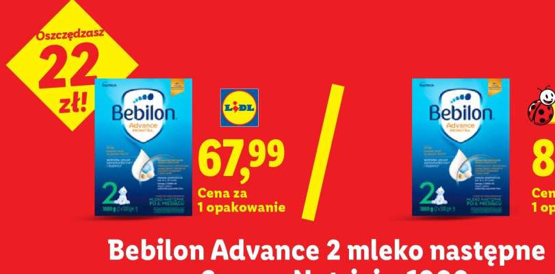 Bebilon Advance 2 mleko następne