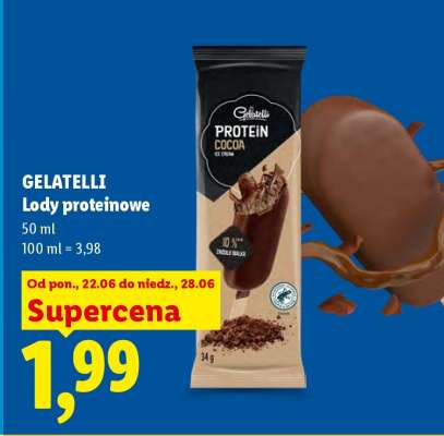GELATELLI Lody proteinowe