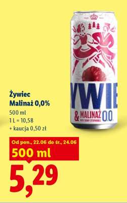 Żywiec Malinaż 0,0%
