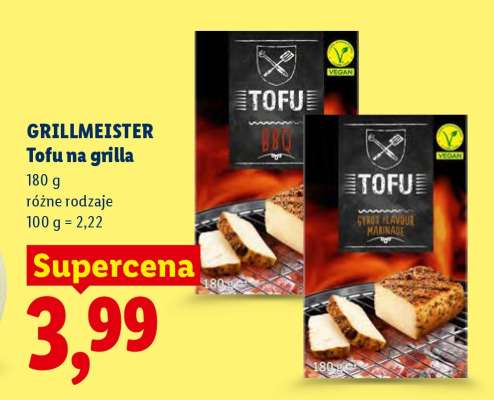 GRILLMEISTER Tofu na grilla