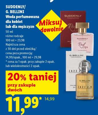SUDDENLY/G. BELLINI Woda perfumowana