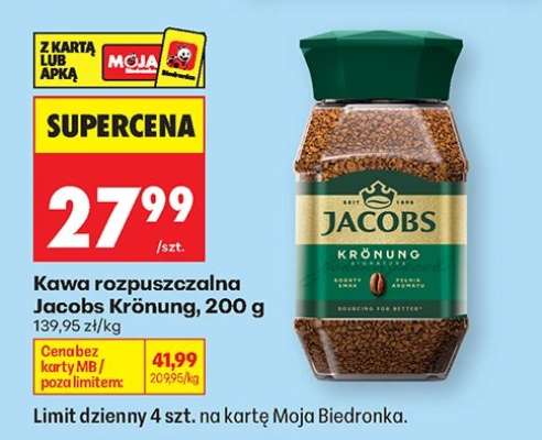 Kawa rozpuszczalna Jacobs Krönung, 200 g