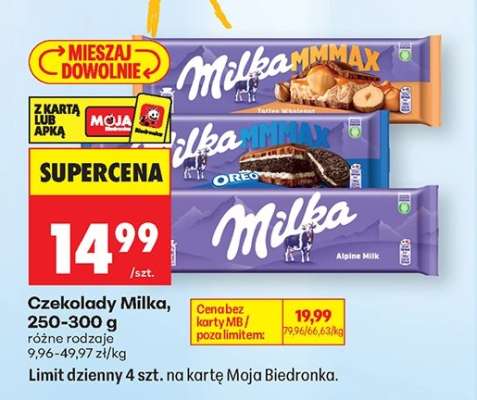 Czekolady Milka
