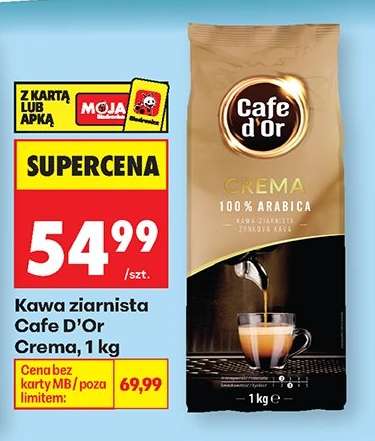 Kawa ziarnista Cafe d'Or Crema, 1 kg