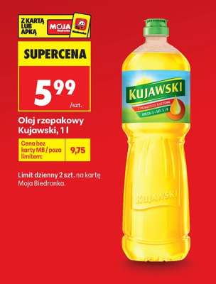 Olej rzepakowy Kujawski, 1 l