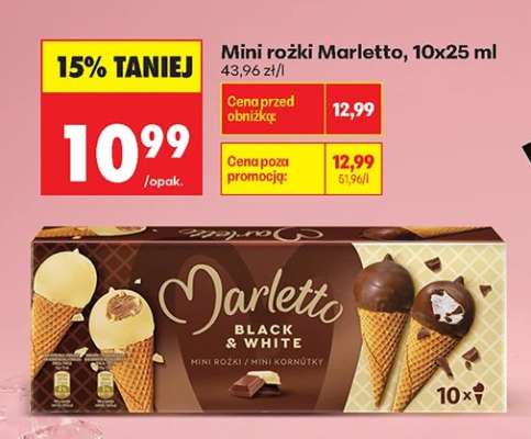 Mini rożki Marletto, 10x25 ml