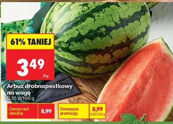 Arbuz drobno pestkowy na wagę