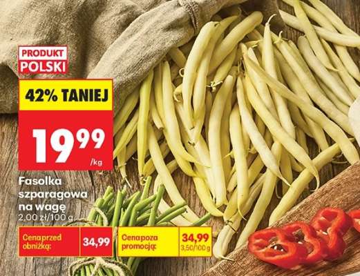 Fasolka szparagowa na wagę