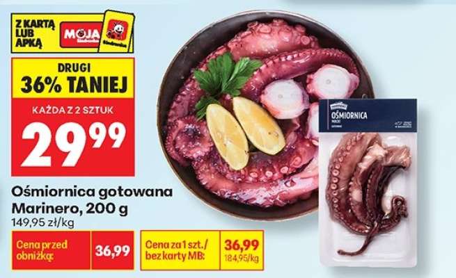 Ośmiornica gotowana Marinero, 200 g