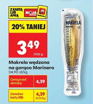 Makrela wędzona na gorąco Marinero