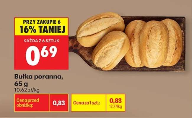 Bułka poranna 65 g