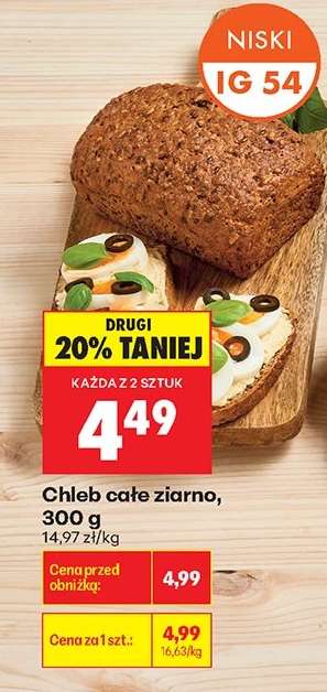 Chleb cale ziarno 300 g