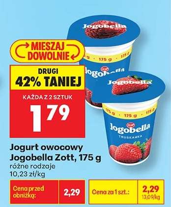 Jogurt owocowy Jogobella Zott 175 g