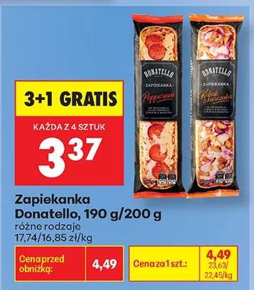 Zapiekanka Donatello, 190 g/200 g