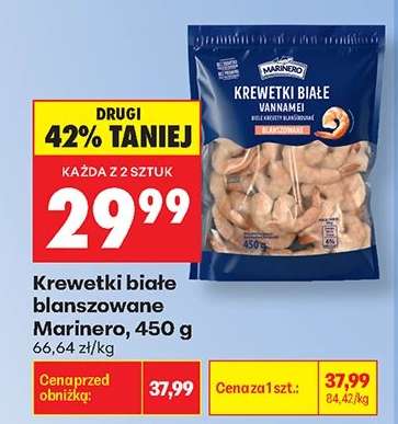 Krewetki białe blanszowane Marinero 450 g