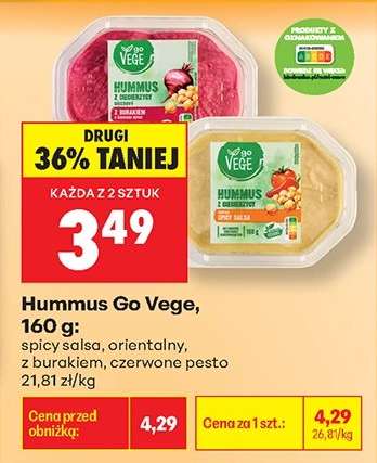 Hummus Go Vege, 160 g